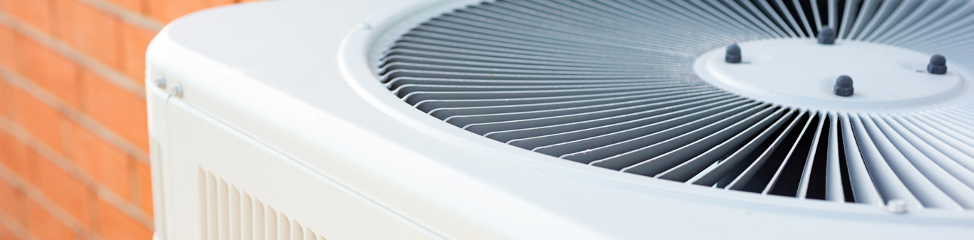 Heating and air conditioner unit outside house Fletcher NC